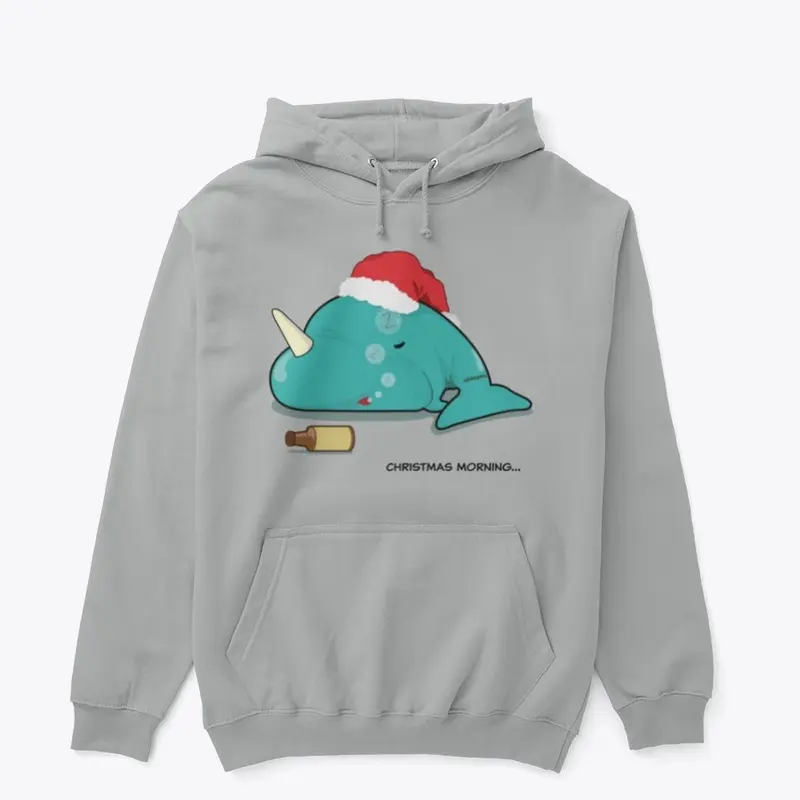 Party Narwhal on Christmas Morning