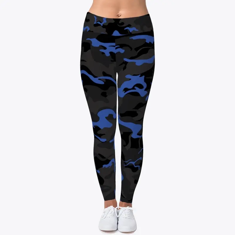 Camouflage Black Blue