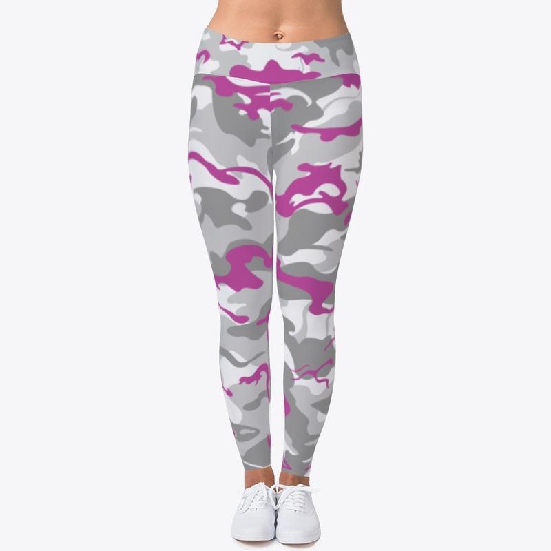 Camouflage Gray Pink