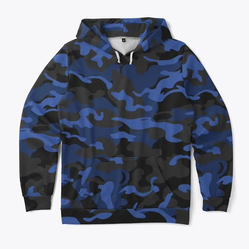 Camouflage Black Blue