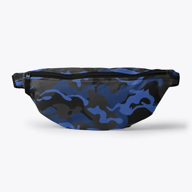 Camouflage Black Blue