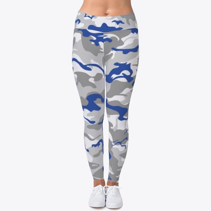 Camouflage Gray Blue