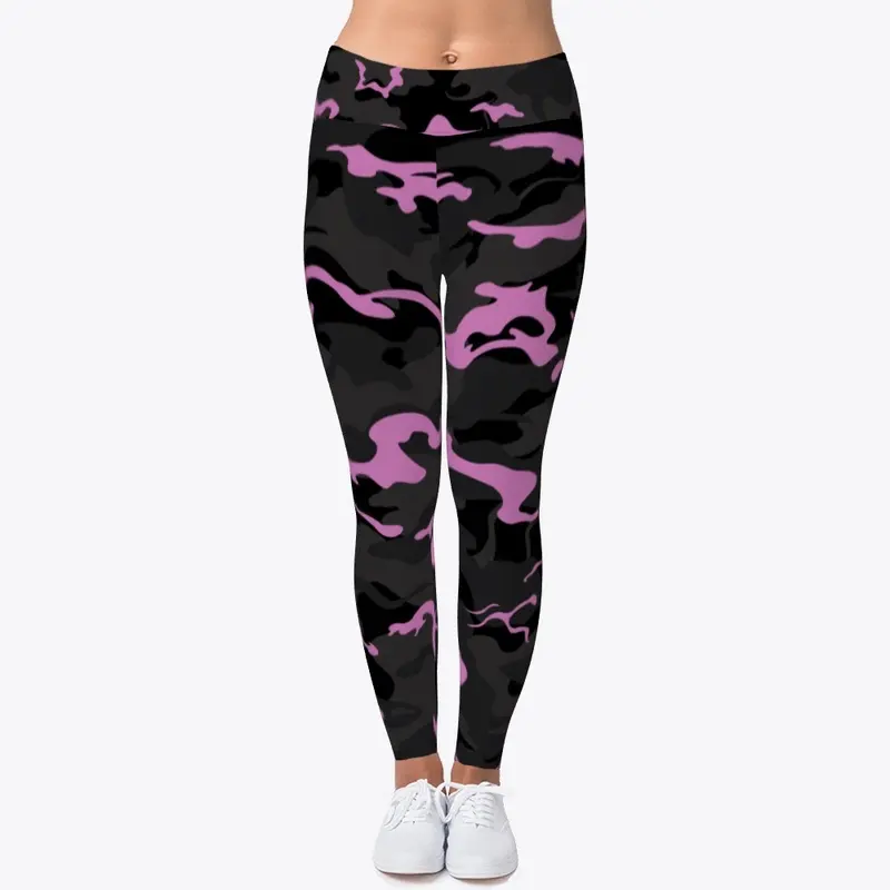 Camouflage Pink Black